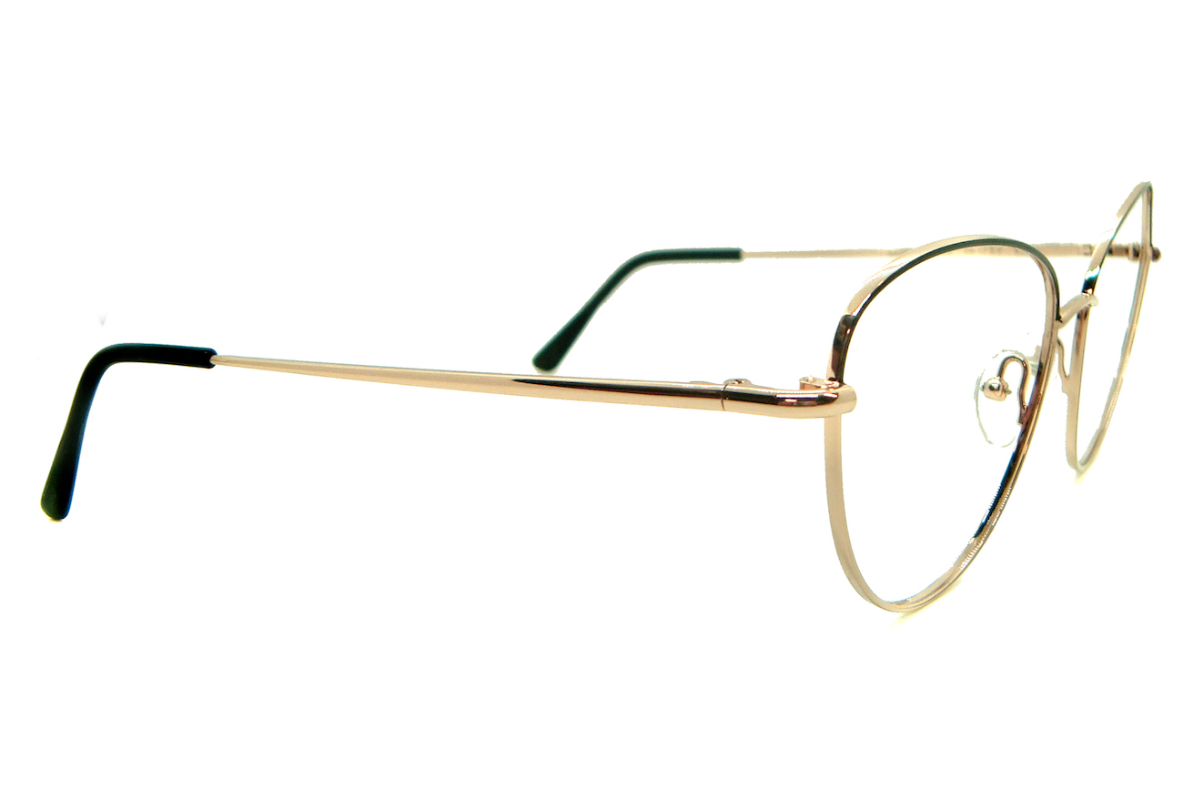 CATEYE-Oro-tenue-Bianco-meta-cerchio-superiore-4