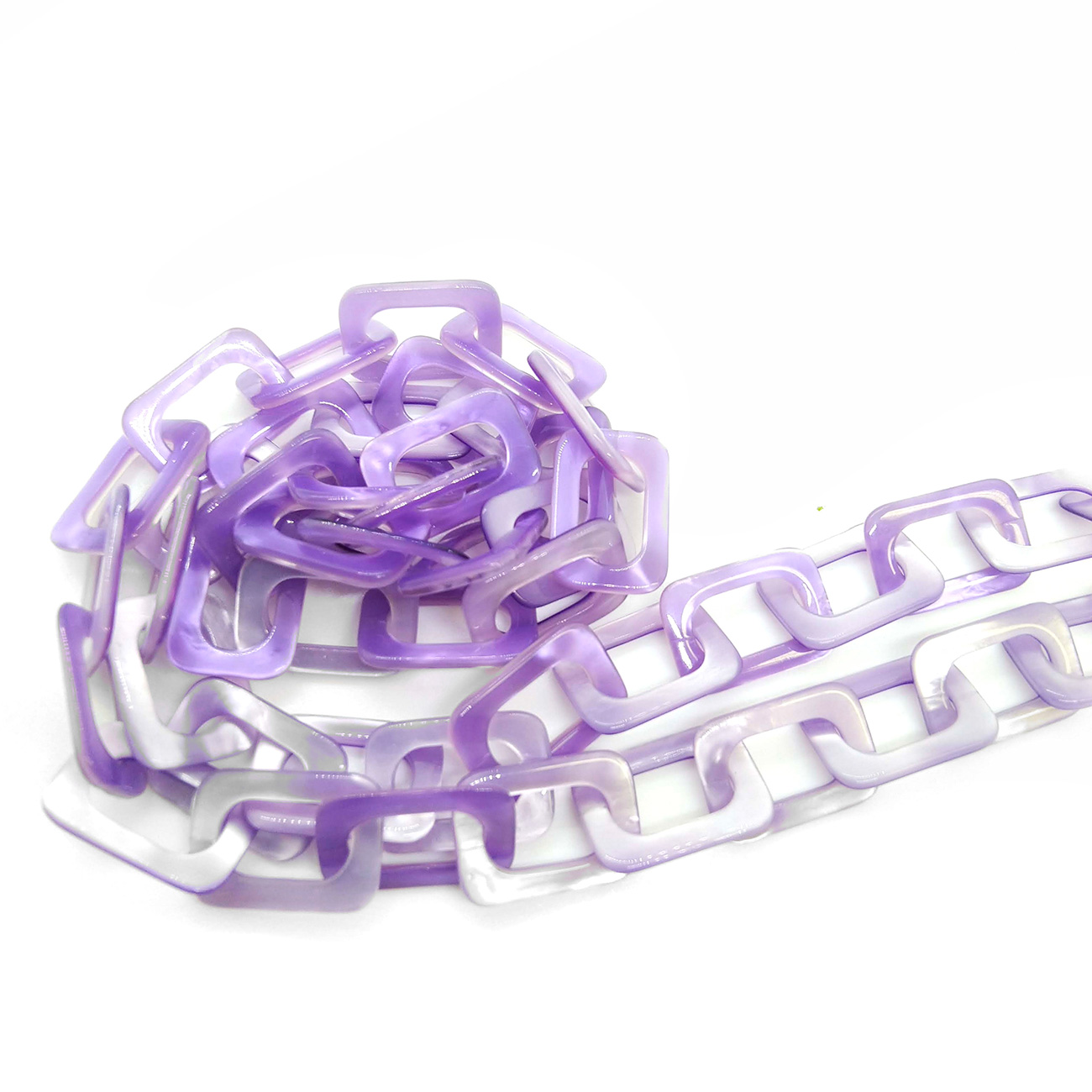 EC008-Cotton flower Chain-Glicine-perlato-2