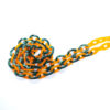 EC012-Cotton flower Chain-Arancio-verdePerla-2