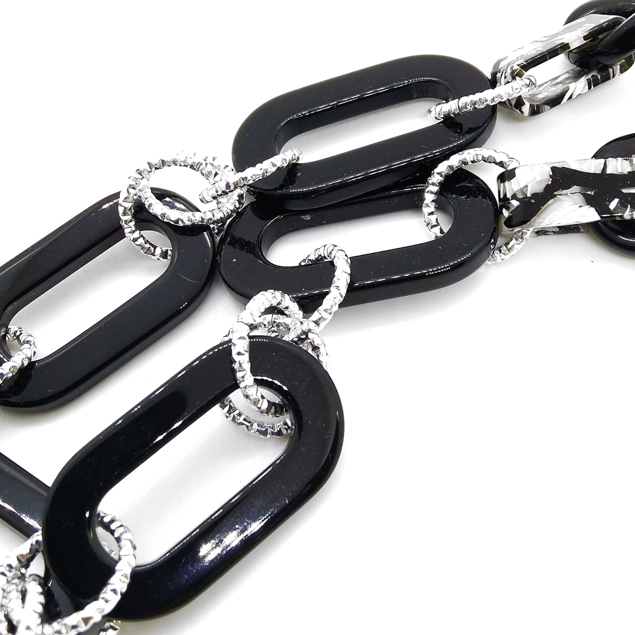 ECOO1-Necklace-cotton-flower-BiancoNero-2